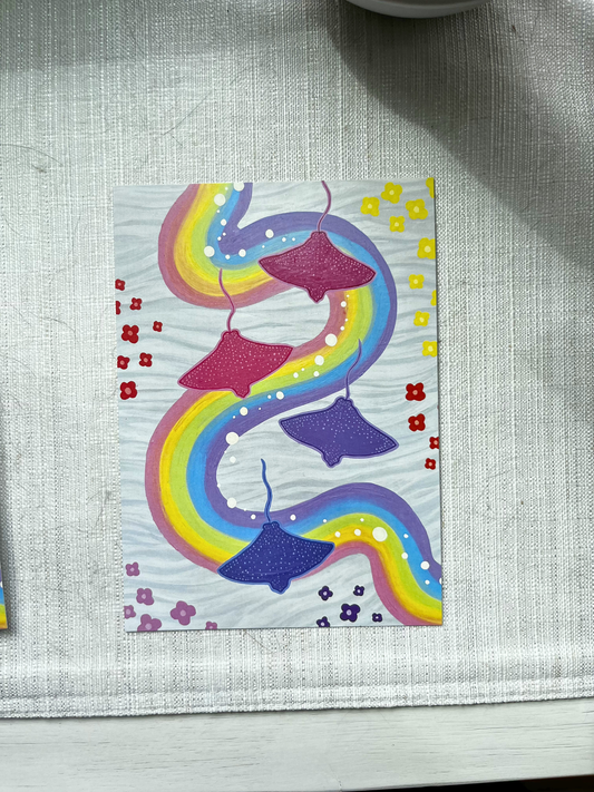 Ray Migration Print