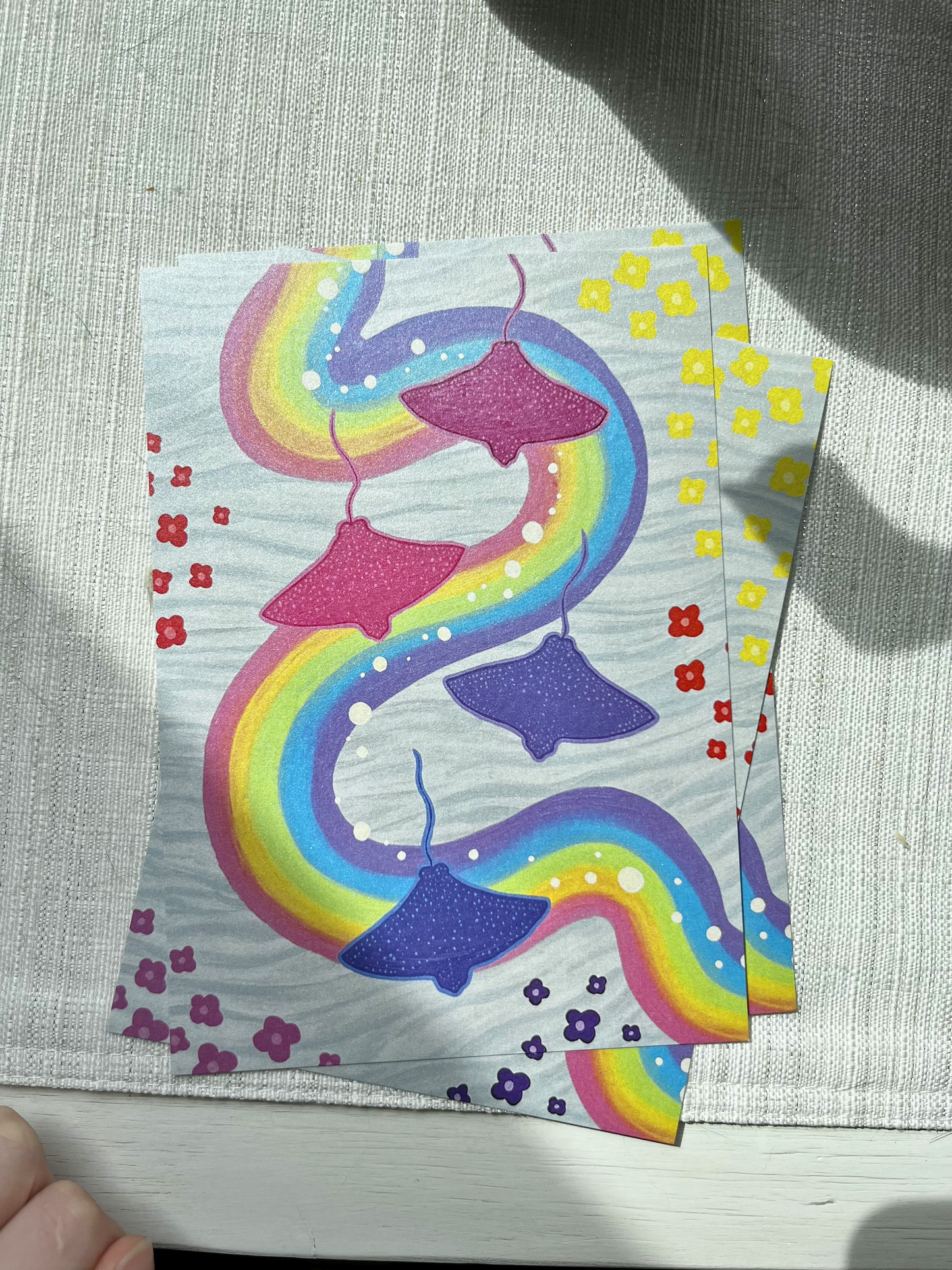 Ray Migration Print