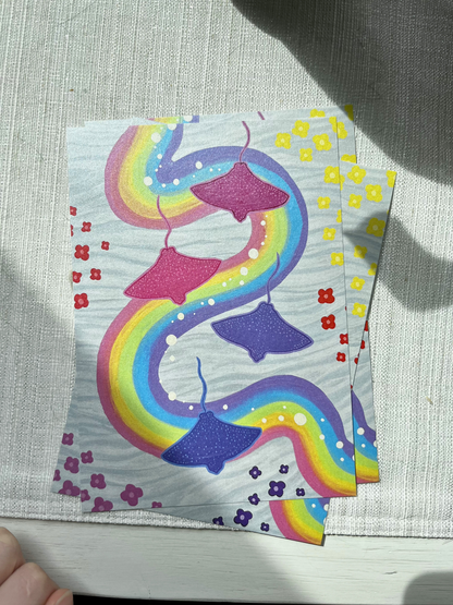 Ray Migration Print